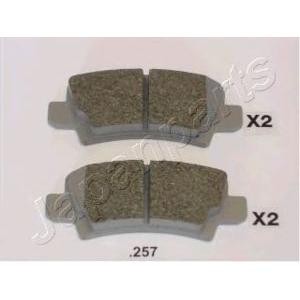 накладки JAPANPARTS PP-257AF