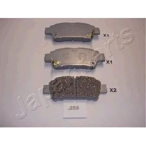 накладки JAPANPARTS PP-258AF 