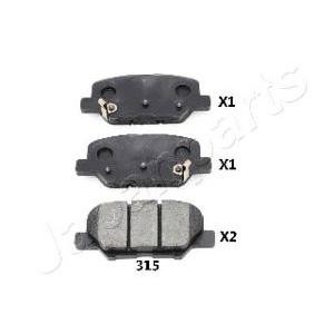 накладки JAPANPARTS PP-315AF 