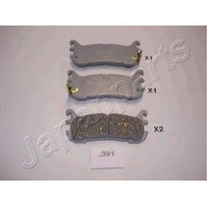 накладки JAPANPARTS PP-391AF 