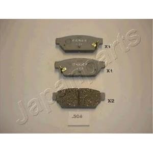 накладки JAPANPARTS PP-504AF