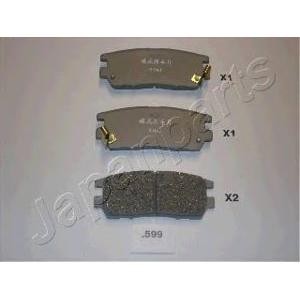 накладки JAPANPARTS PP-599AF
