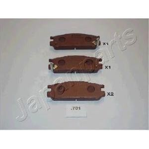 накладки JAPANPARTS PP-701AF