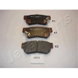 накладки JAPANPARTS PP-H04AF