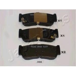 накладки JAPANPARTS PP-H08AF