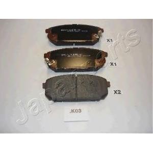 накладки JAPANPARTS PP-K03AF 