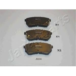 накладки JAPANPARTS PP-K04AF 