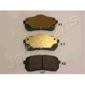 накладки JAPANPARTS PP-K07AF