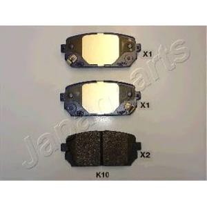 накладки JAPANPARTS PP-K10AF 