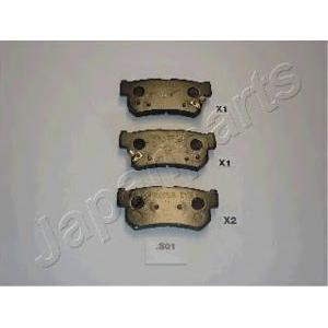 накладки JAPANPARTS PP-S01AF