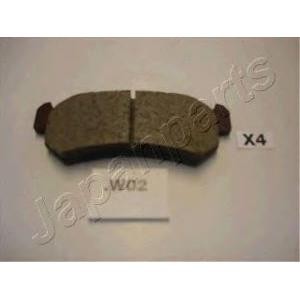 накладки JAPANPARTS PP-W02AF