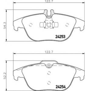 накладки PAGID T1637 