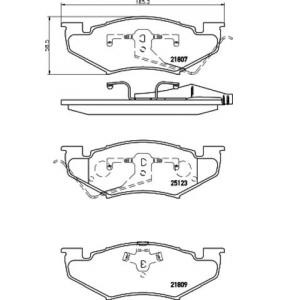 накладки PAGID T1944 