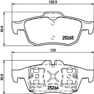 накладки PAGID T3133
