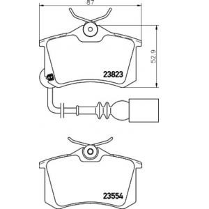 накладки PAGID T1392 