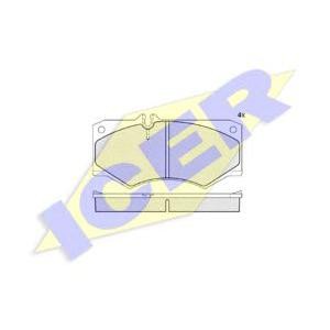 накладки ICER 140405