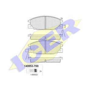 накладки ICER 140853-700