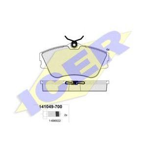 накладки ICER 141049-700 