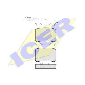 накладки ICER 141241