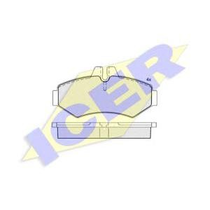 накладки ICER 141289