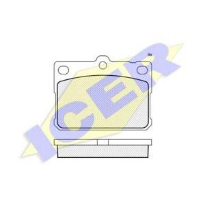 накладки ICER 180164