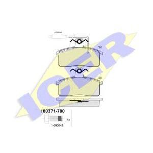 накладки ICER 180371