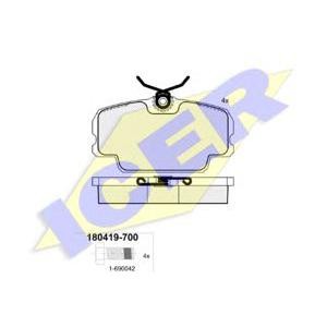 накладки ICER 180419