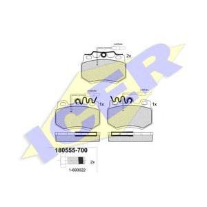 накладки ICER 180555