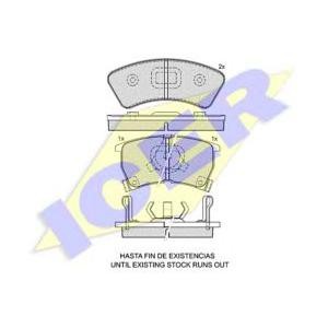 накладки ICER 180748