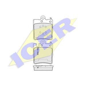 накладки ICER 181312