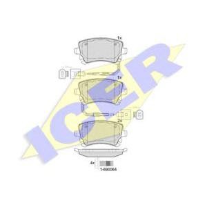 накладки ICER 181674