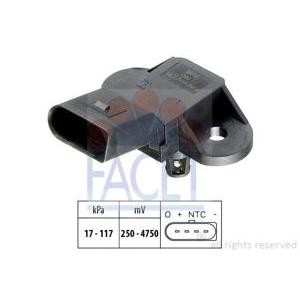 датчик, налягане във всмукателните тръби FACET 10.3072