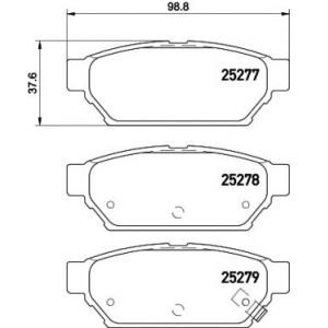 накладки PAGID T2135
