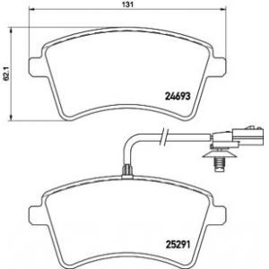 накладки PAGID T2140