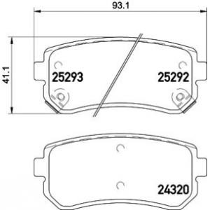 накладки PAGID T2138