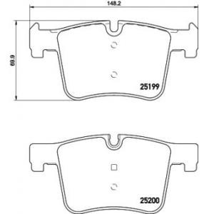 накладки PAGID T2052