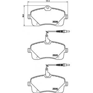накладки PAGID T2145