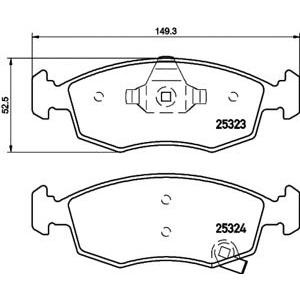 накладки PAGID T2139
