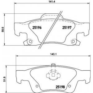 накладки PAGID T2064 