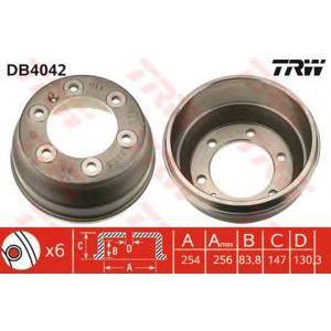 спирачен барабан TRW DB4042 