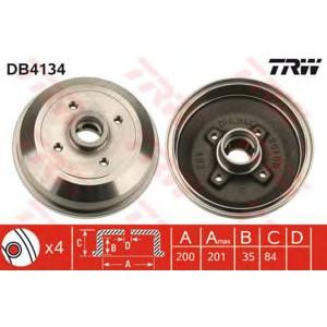 спирачен барабан TRW DB4134 