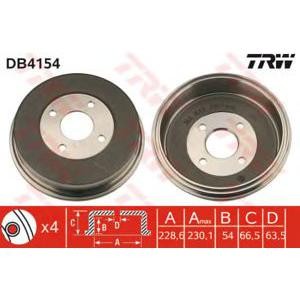спирачен барабан TRW DB4154