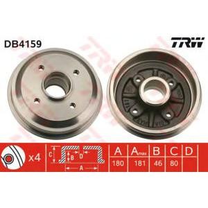 спирачен барабан TRW DB4159 