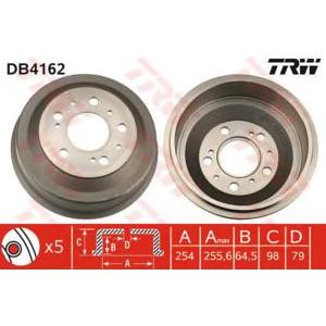 спирачен барабан TRW DB4162 
