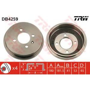 спирачен барабан TRW DB4259 