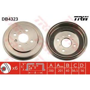 спирачен барабан TRW DB4323