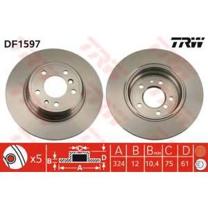 спирачен диск TRW DF1597 