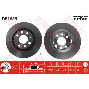 спирачен диск TRW DF1625 