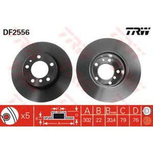 спирачен диск TRW DF2556 