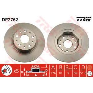 спирачен диск TRW DF2762